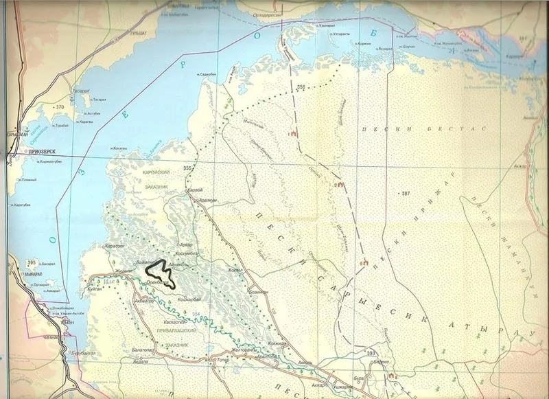 Продам участок 1810 га,  Алматинская область,  Балхашский район 2